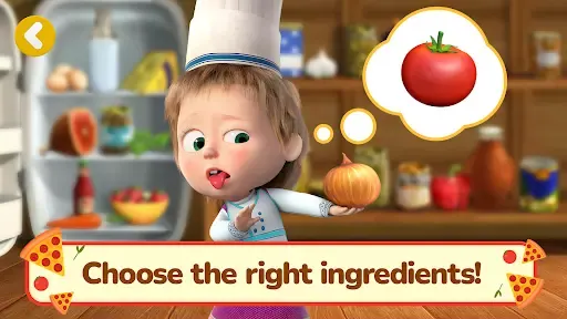 Masha and the Bear Pizza Maker screenshot 2