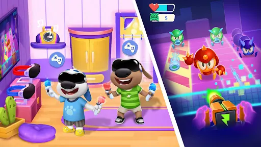 My Talking Tom Friends 2 screenshot 2