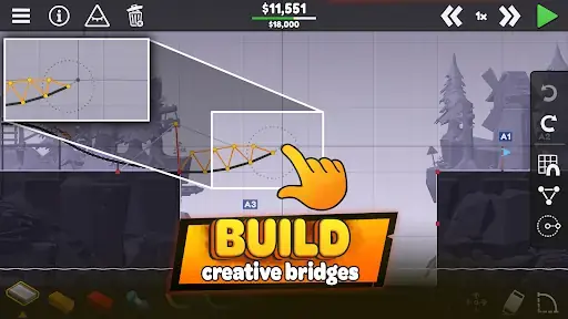 Poly Bridge screenshot 1
