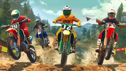Real Extreme Moto Racing screenshot 2