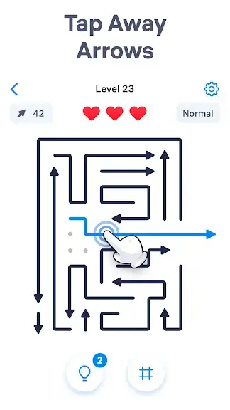 Arrow Puzzle: Tap Puzzle Games screenshot 1